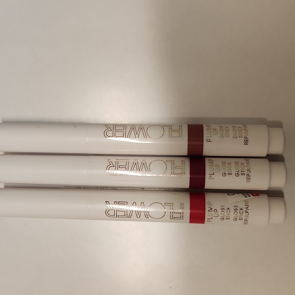 Set(3)PLUMP UP GLOSS STICK BY FLOWER